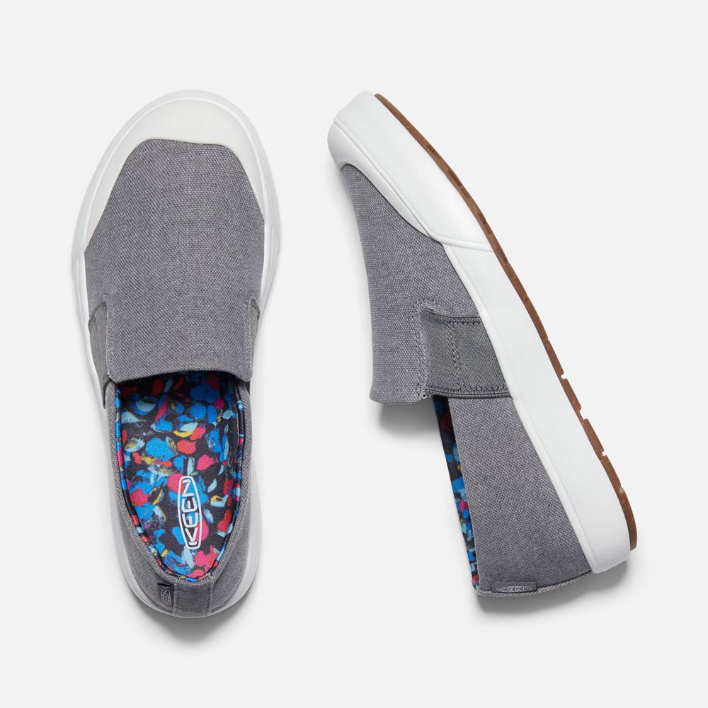 Keen Slip-On Dam Grå/Vita - Elena - 369742NTM